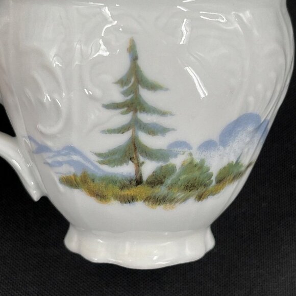 Bernodotte Czech Republic Wildlife Hare‎ Espresso Demitasse Cup and Saucer - Picture 7 of 10